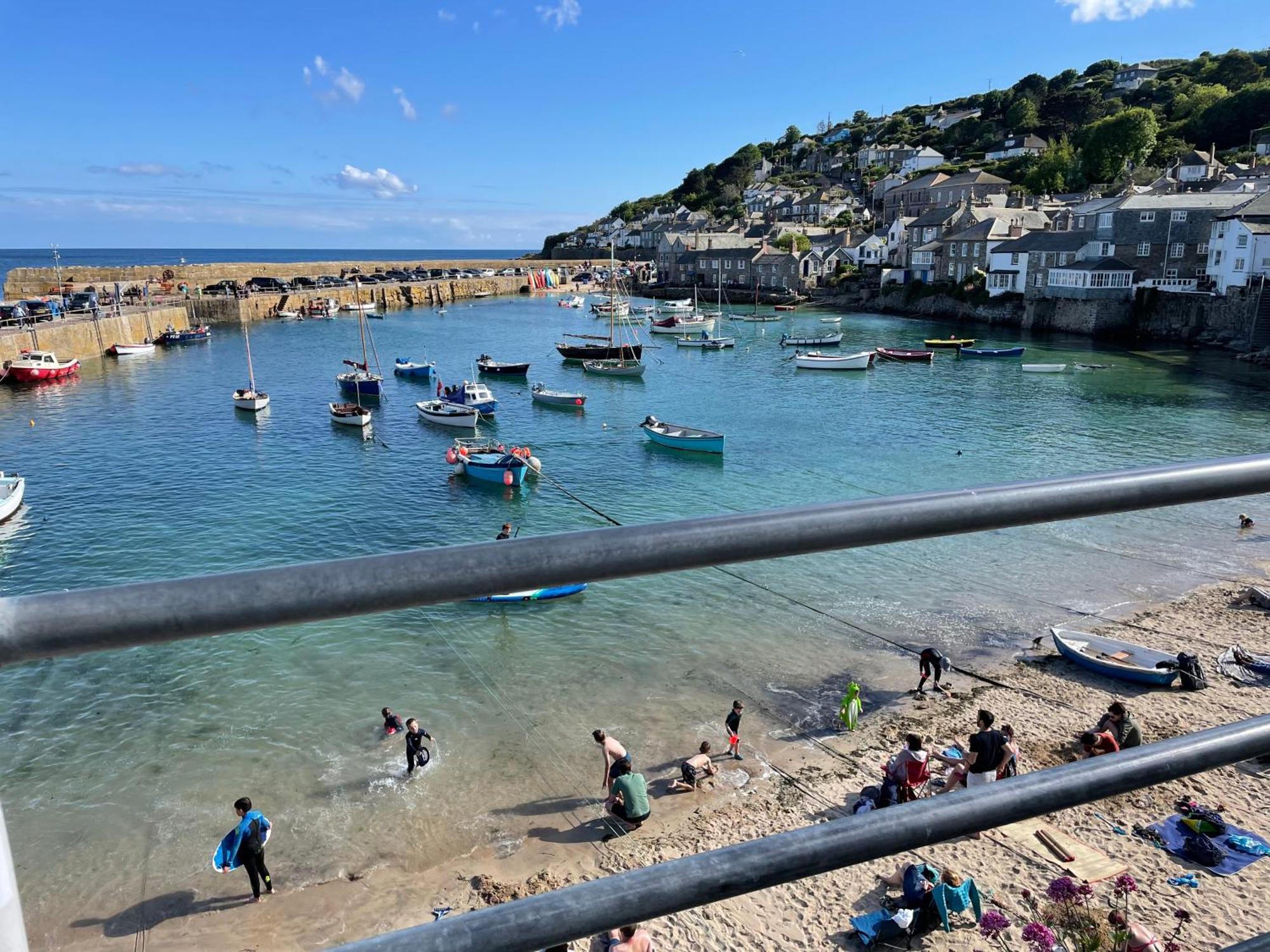 1-Bed Luxury Seafront Cabin In Heart Of Newlyn, Mousehole Exterior foto