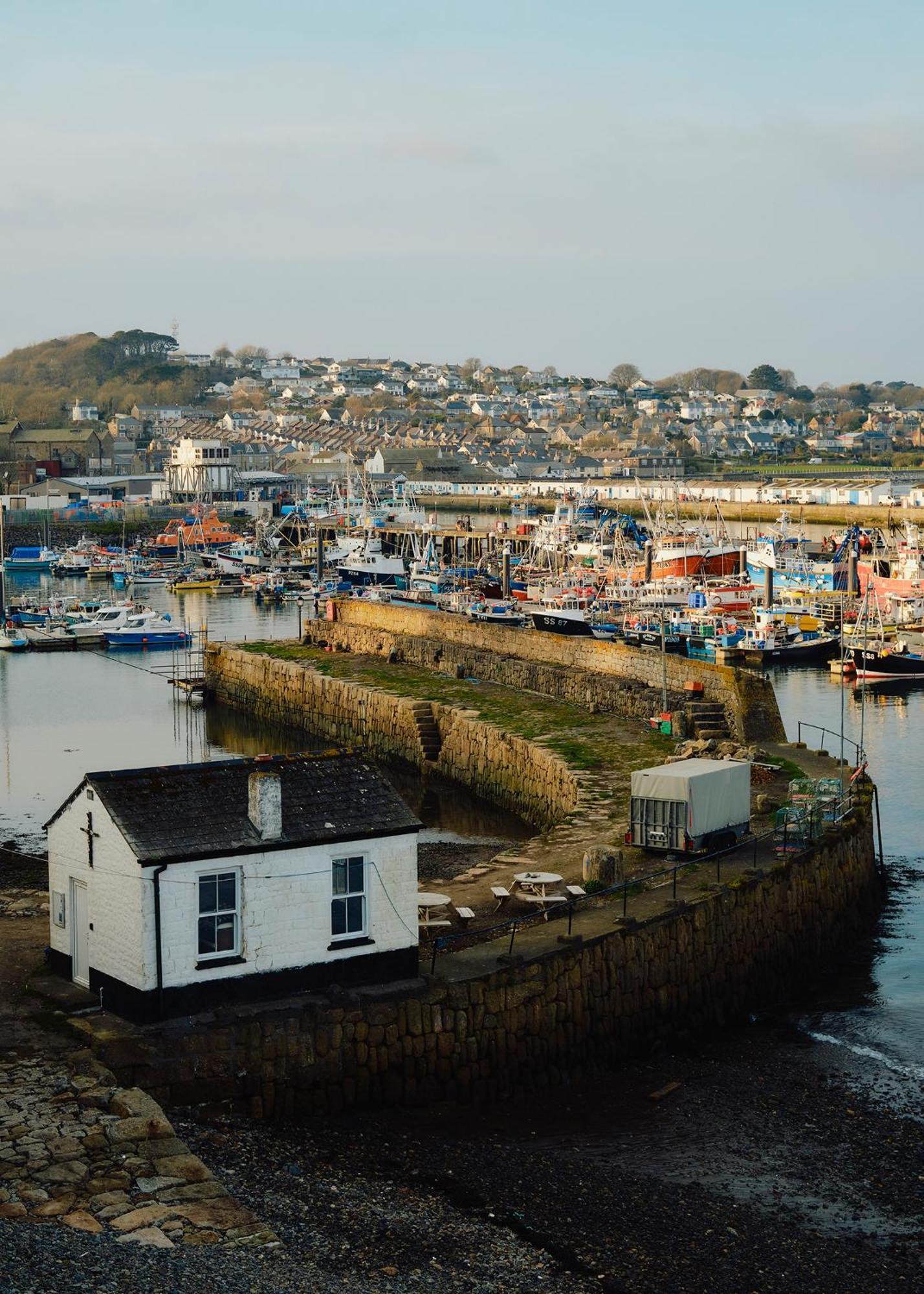 1-Bed Luxury Seafront Cabin In Heart Of Newlyn, Mousehole Exterior foto